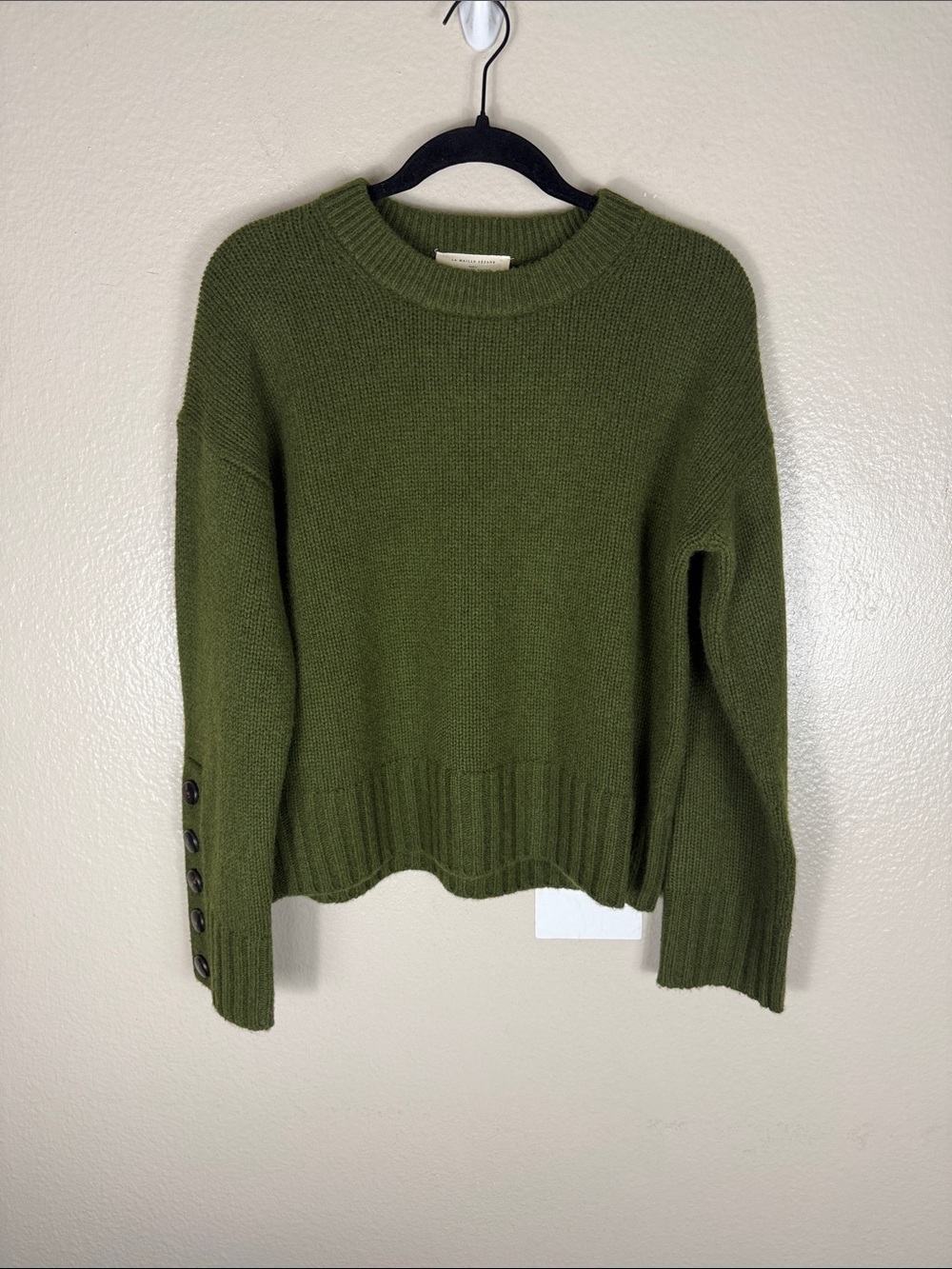 Sezane Dylan Jumper Perfect Green - Picture 5 of 8